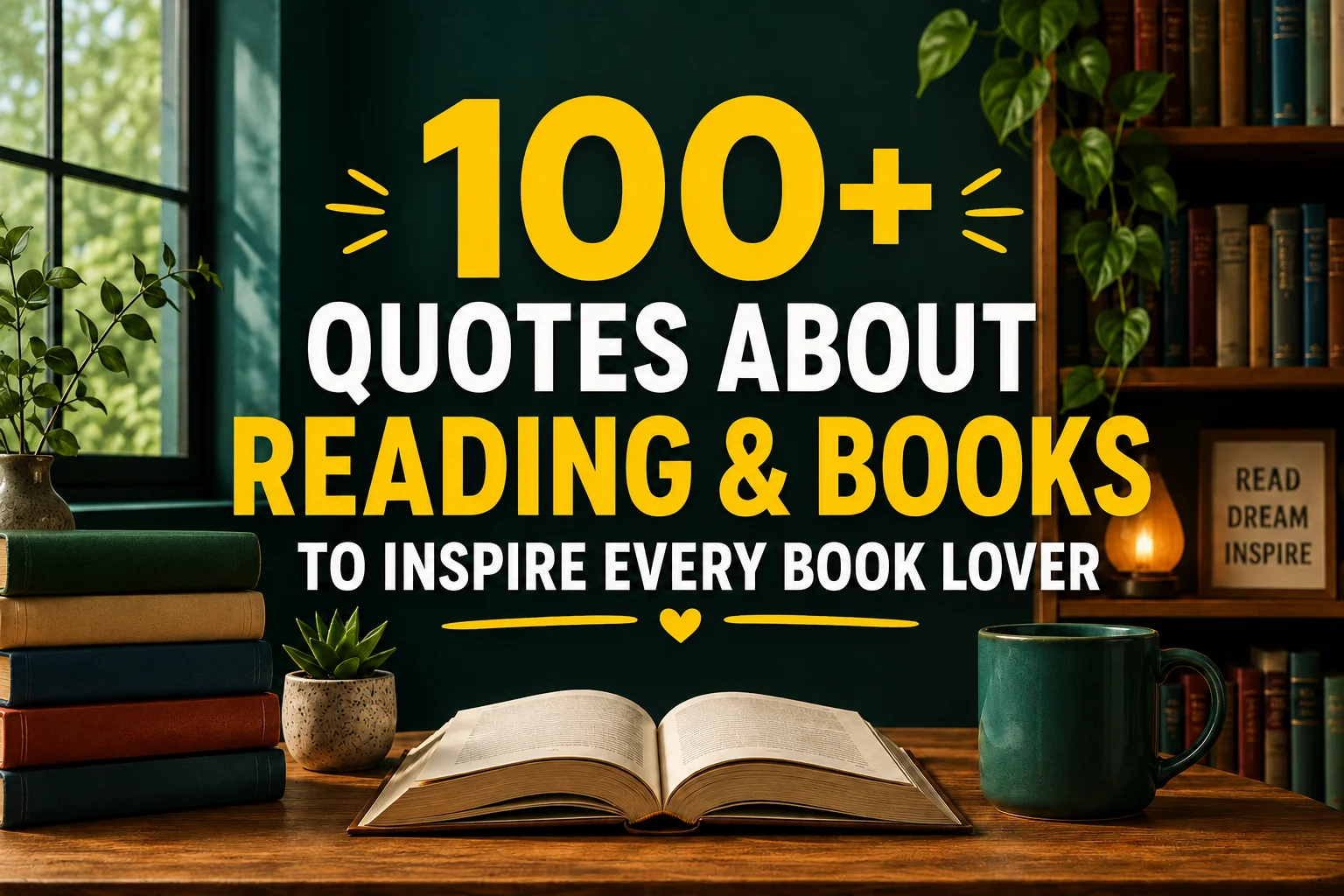 100+ Quotes About Reading & Books to Inspire Every Book Lover