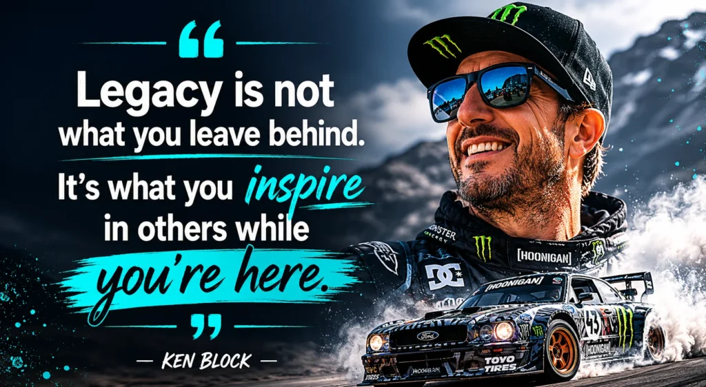 Reflective & Philosophical Ken Block Quotes