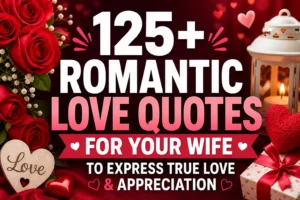 125+ Romantic Love Quotes for Your Wife to Express True Love & Appreciation