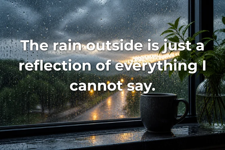 Sad Rain Quotes for Deep Feelings
