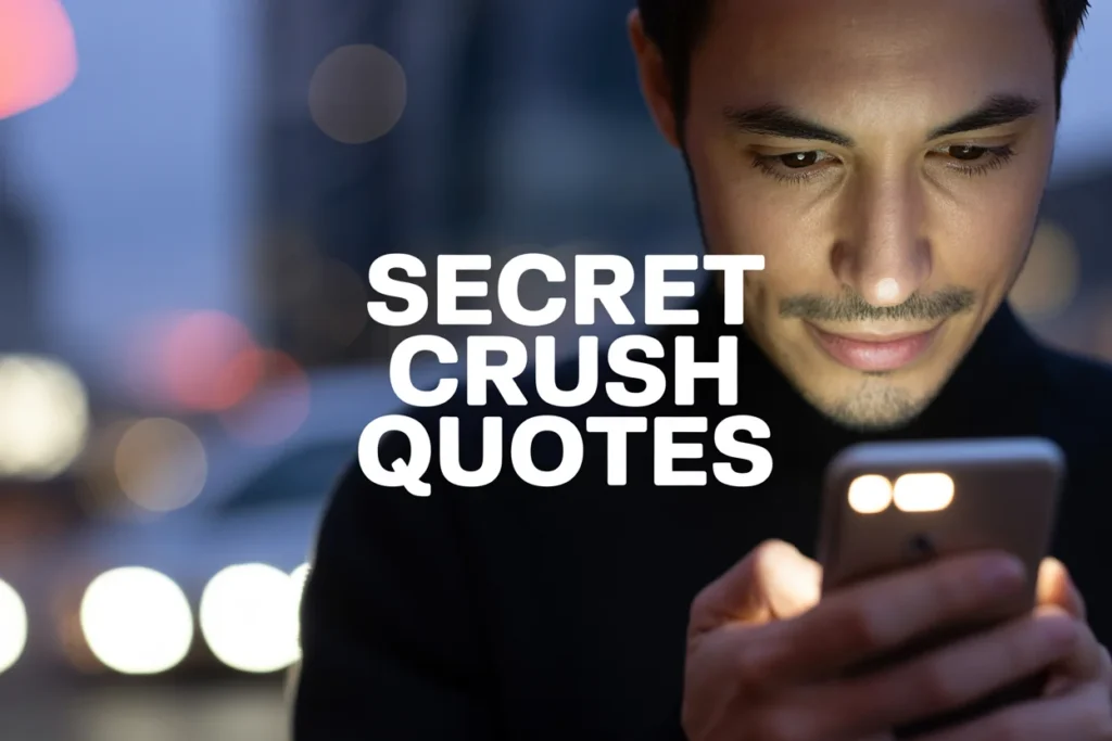 Secret Crush Quotes for Hidden Feelings