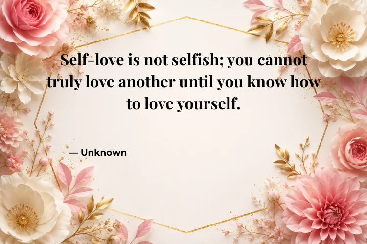 Self-Beauty Quotes About Loving Yourself