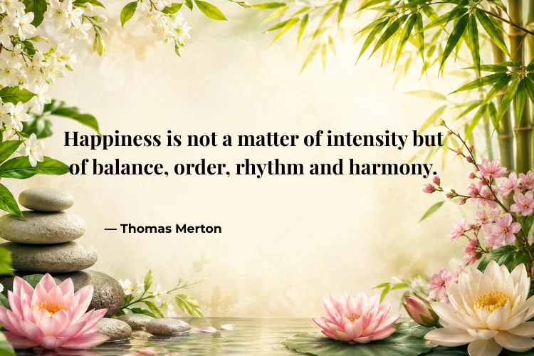 Serenity Quotes About Balance and Happiness
