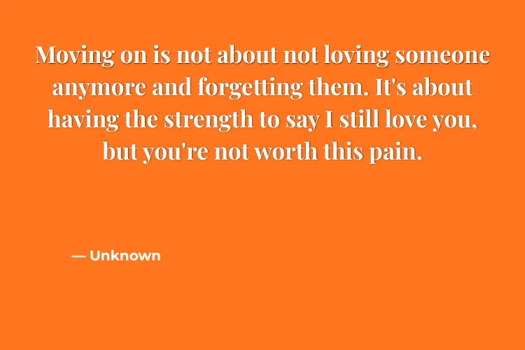 Time to Move On Quotes