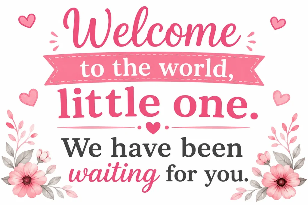 Newborn Niece Captions