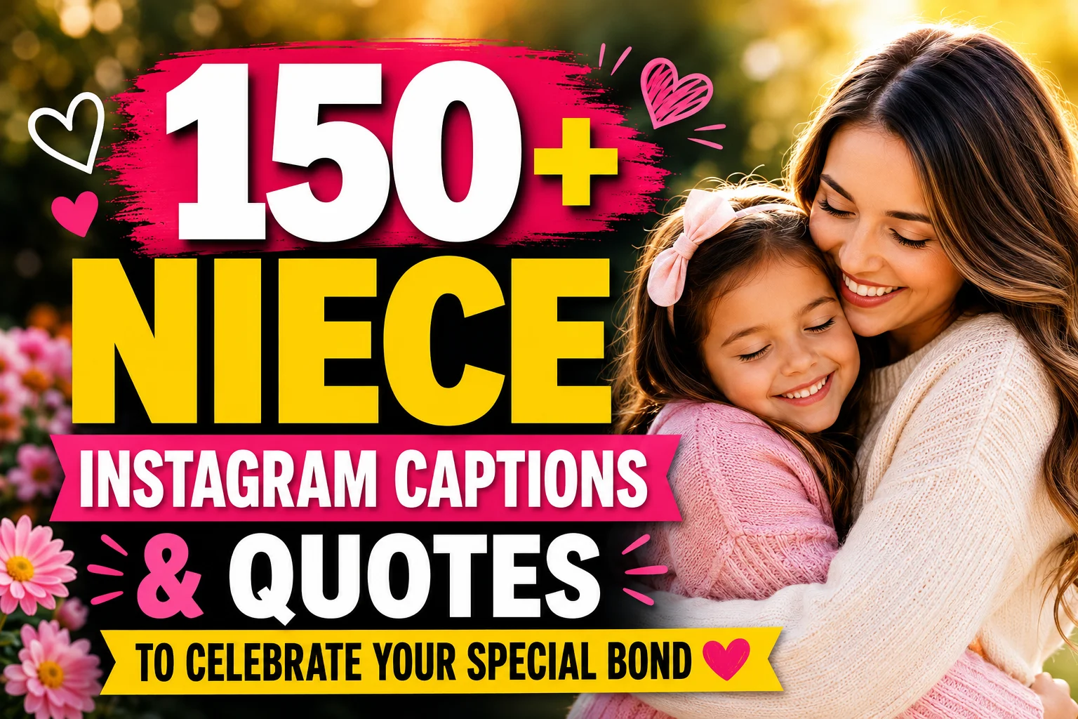 150+ Niece Instagram Captions & Quotes to Celebrate Your Special Bond